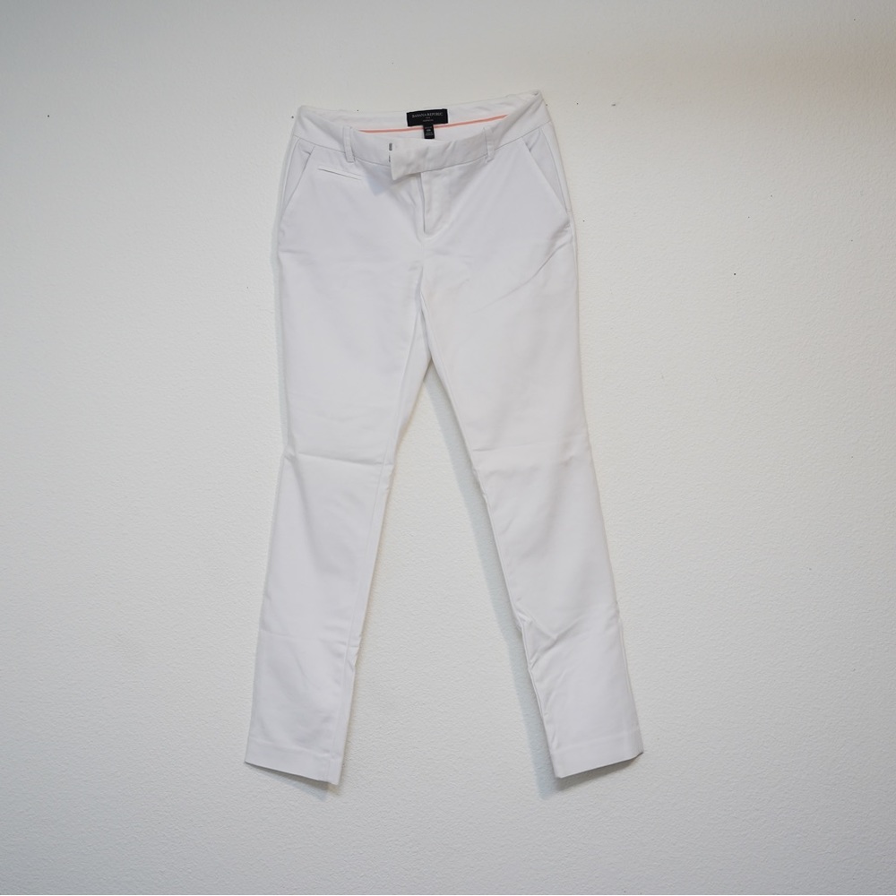 Banana republic white pants